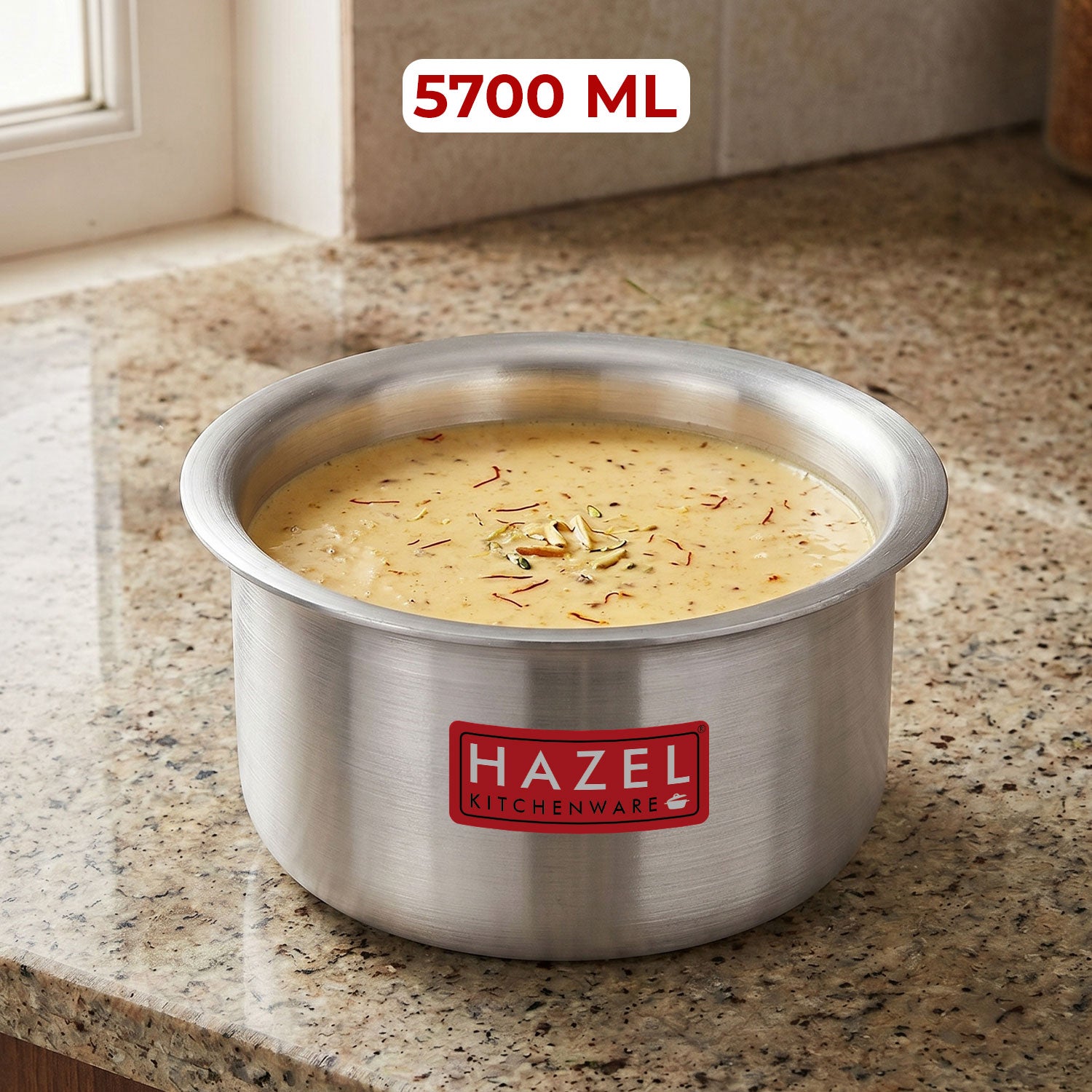 Aluminium Induction Base Tope – 5.7 L, 23.3cm