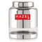 Stainless Steel Transparent Container Glossy Finish Airtight See Through Jar Barni, 2000 ml