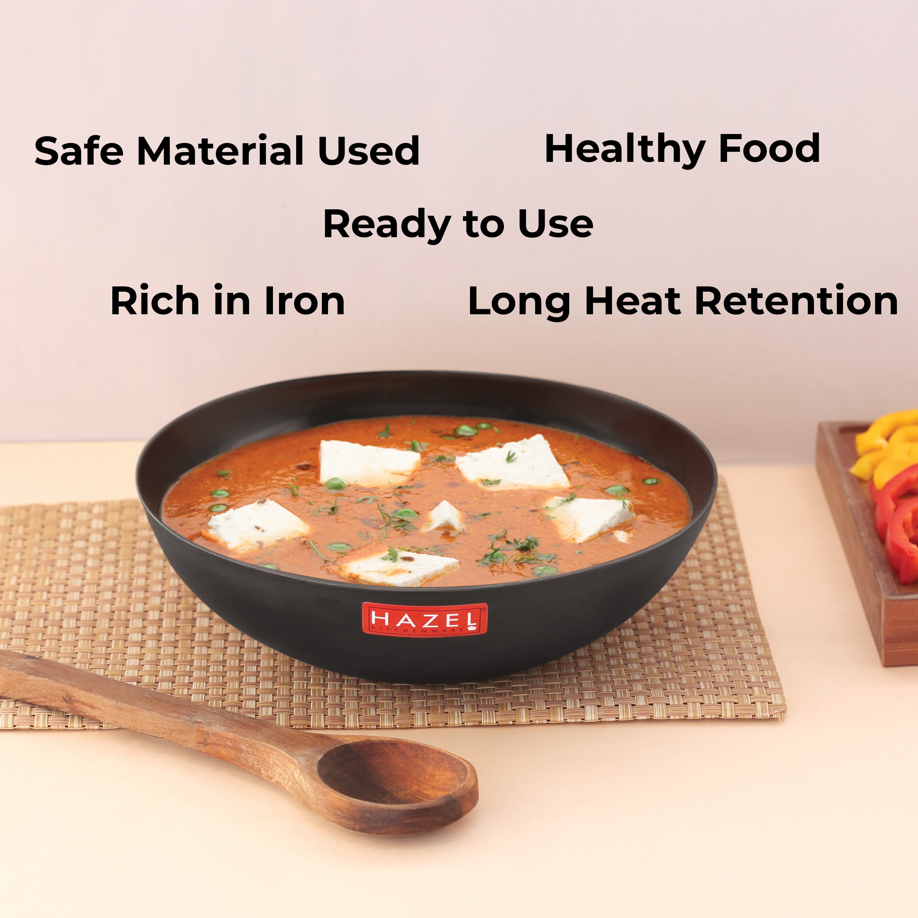 Traditional Iron/ Lokhand Tasra 1000 ml, 17.4 cm
