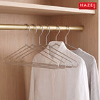 Stainless Steel Hangers, 6 Pcs, Durable Clothes Hangers