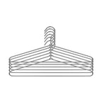 Stainless Steel Hangers, 6 Pcs, Durable Clothes Hangers