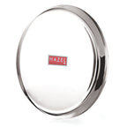 Stainless Steel Thali, Mirror Finish Dinner Plates, 28 cm, Set of 1