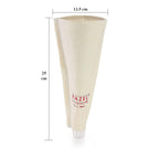 Reusable Cotton Piping Bag ??25 cm, White