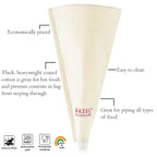 Reusable Cotton Piping Bag ??25 cm, White