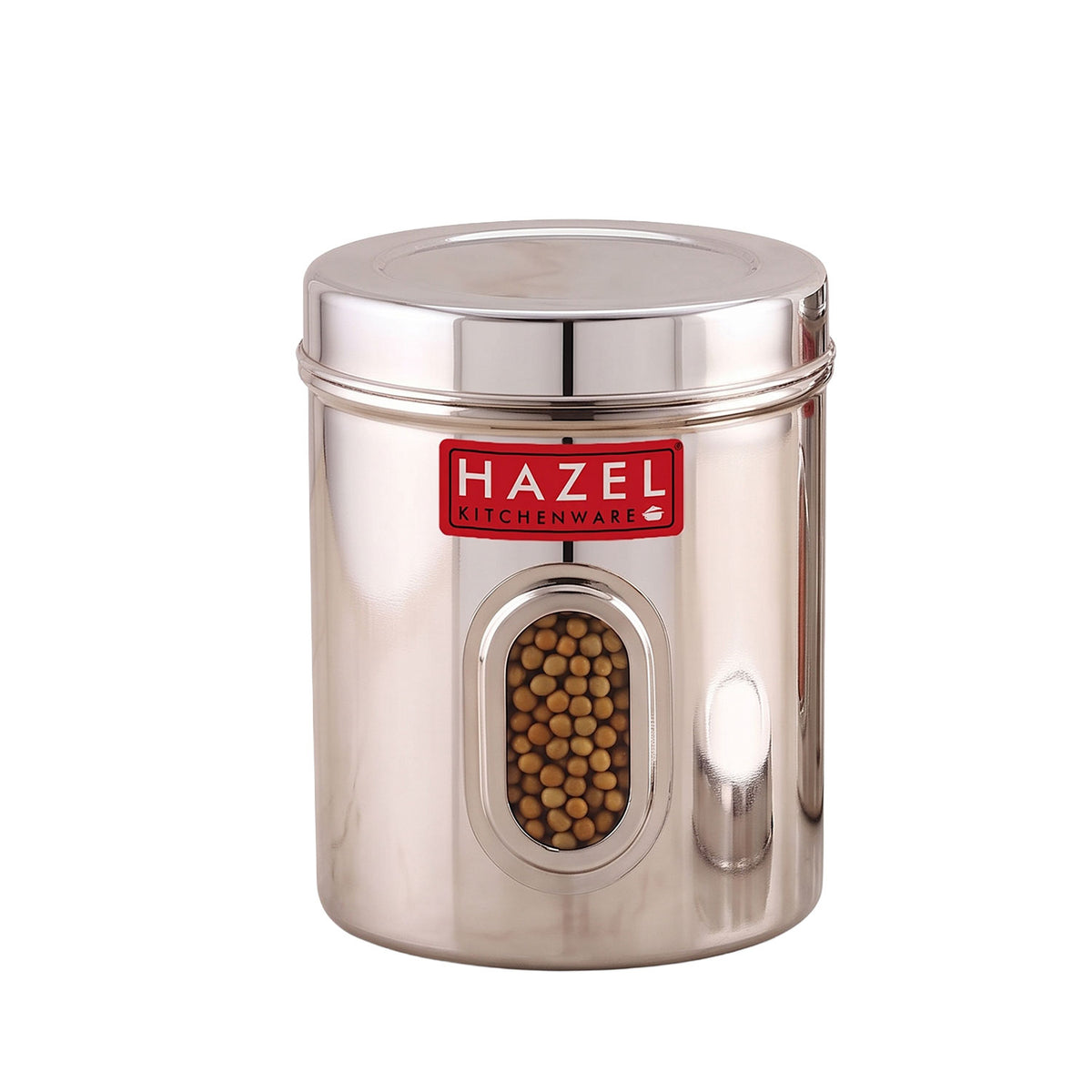 Airtight Transparent Steel Container 2400 ml