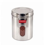 Steel Storage Container with Airtight Lid, Transparent, 2850 ML