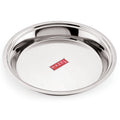 Stainless Steel Atta Parat 29 cm, 2L Dough Kneading Plate for Roti & Puri