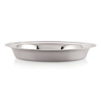 Stainless Steel Atta Parat 29 cm, 2L Dough Kneading Plate for Roti & Puri