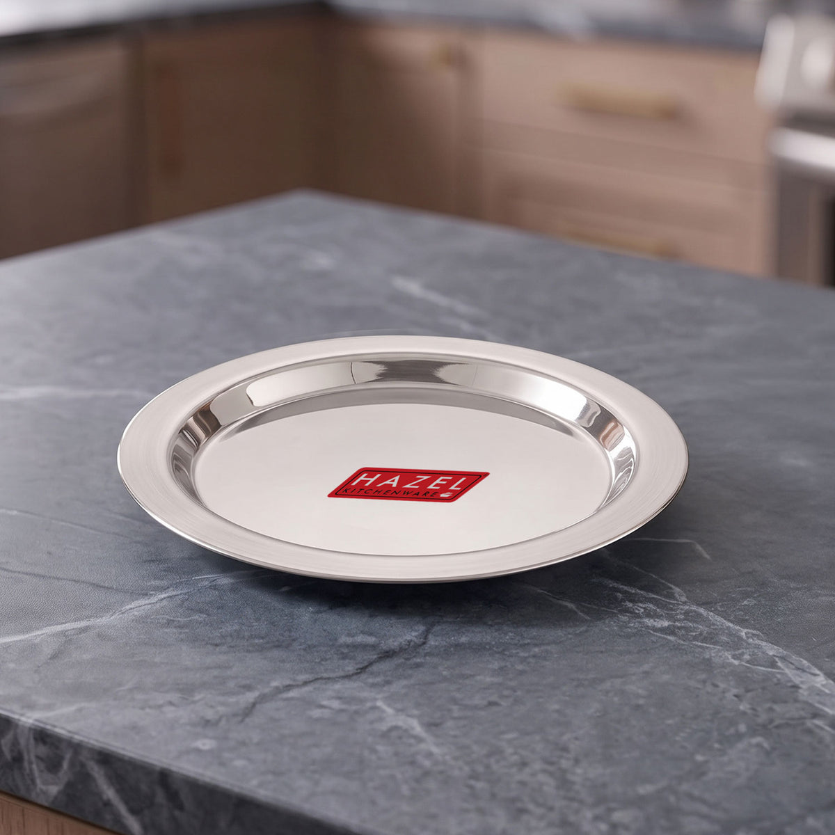 Stainless Steel Lid for Kadhai, Urli, Tope Cover, 16.9 Cm