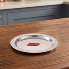 Stainless Steel Lid for Kadhai, Urli, Tope Cover, 18.4 Cm