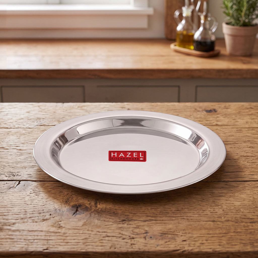 Stainless Steel Lid for Kadhai, Urli, Tope Cover, 20.8 Cm