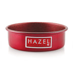 Aluminium Non Stick Cake Mould, Round Baking Tin, 6 Inch, Red