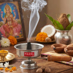Stainless Steel Dhoop Dani with Handle, 11 × 6.5 cm