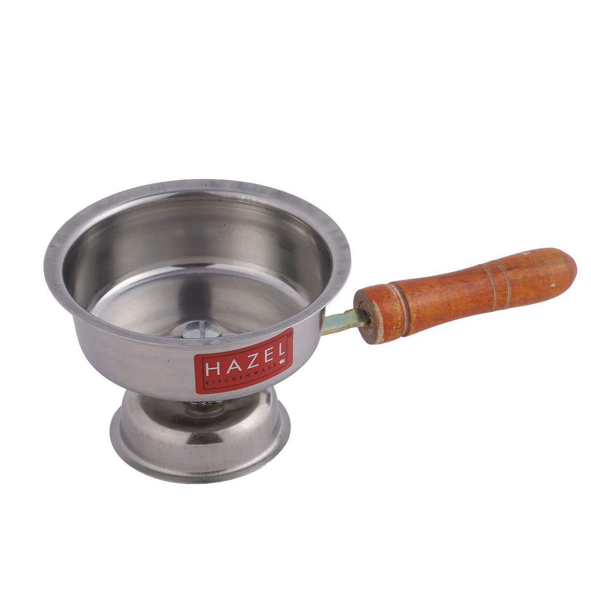 Stainless Steel Dhoop Dani with Handle, 11 × 6.5 cm