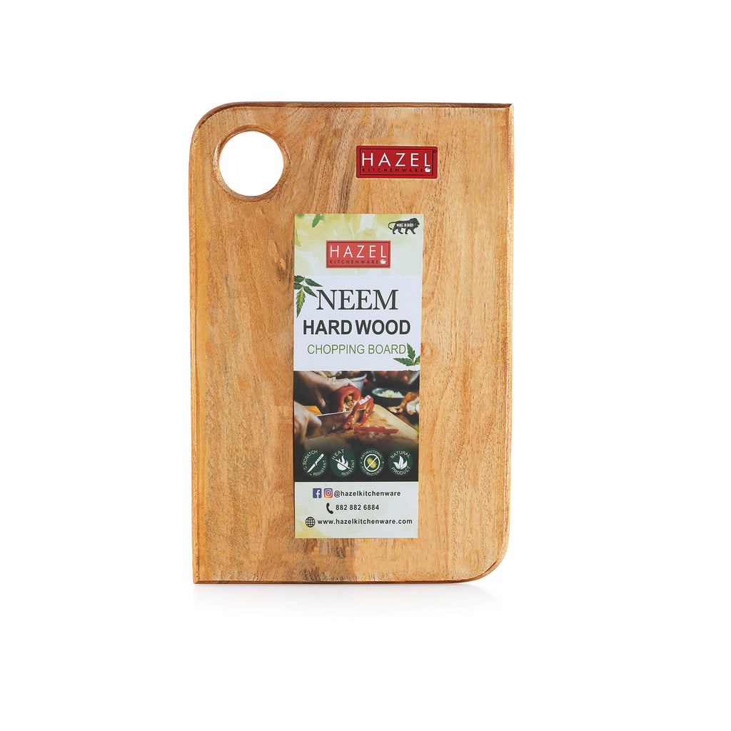 Chopping Board Wooden For Kitchen, Reactangle Shape Vegetable Chopping Board, 11 Inch × 7 Inch