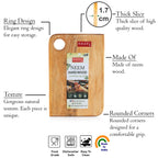 Chopping Board Wooden For Kitchen, Reactangle Shape Vegetable Chopping Board, 11 Inch × 7 Inch