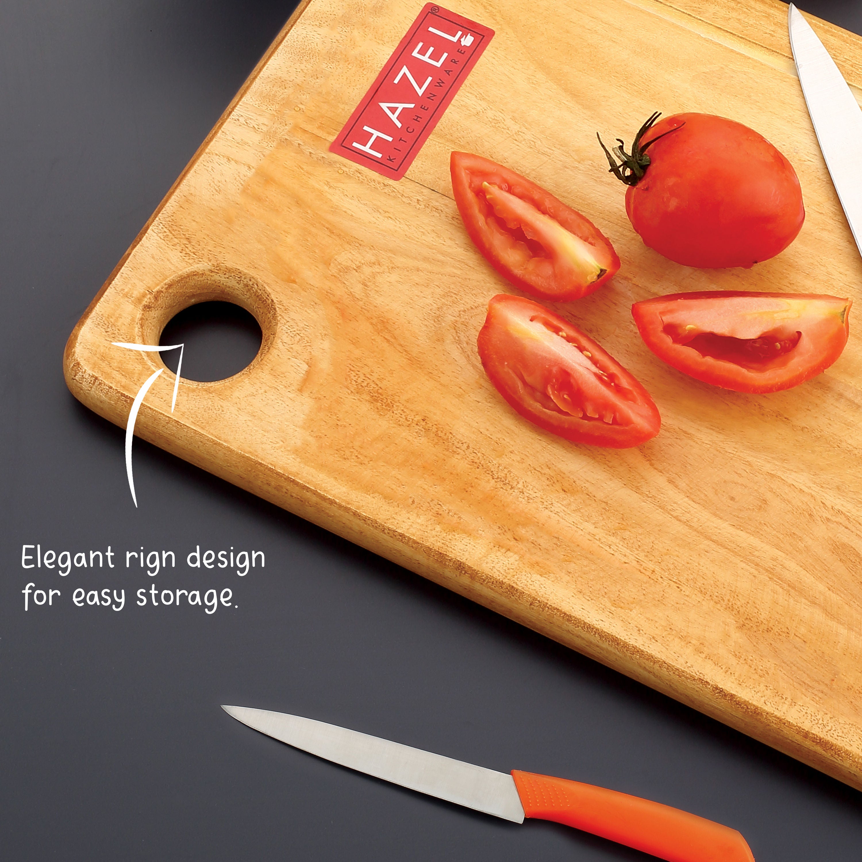 Chopping Board Wooden For Kitchen, Reactangle Shape Vegetable Chopping Board, 11 Inch × 7 Inch