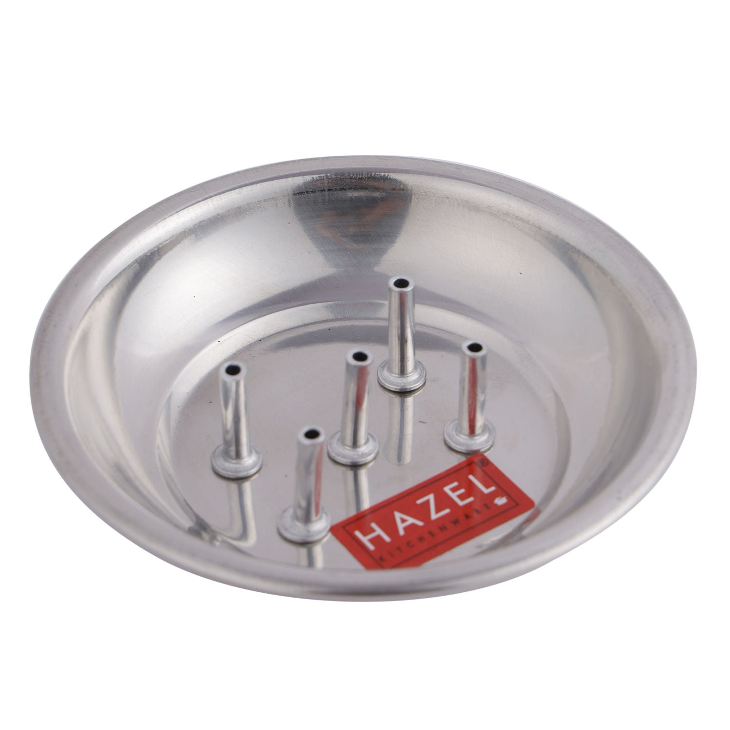 Agarbatti Stand with Ash Catcher With 5 Holes, (11 x 2 cm)