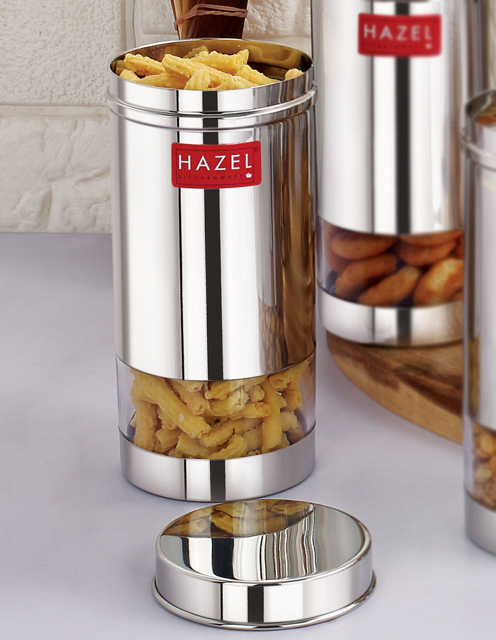 Stainless Steel See Through Storage Container 500 ml, Fridge Kitchen Box