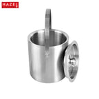 Stainless Steel Ice Bucket with Handle, Beer & Wine Chiller, 1100 ml
