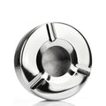 Stainless Steel Ashtray with Lid, Windproof Cigarette Ash Tray