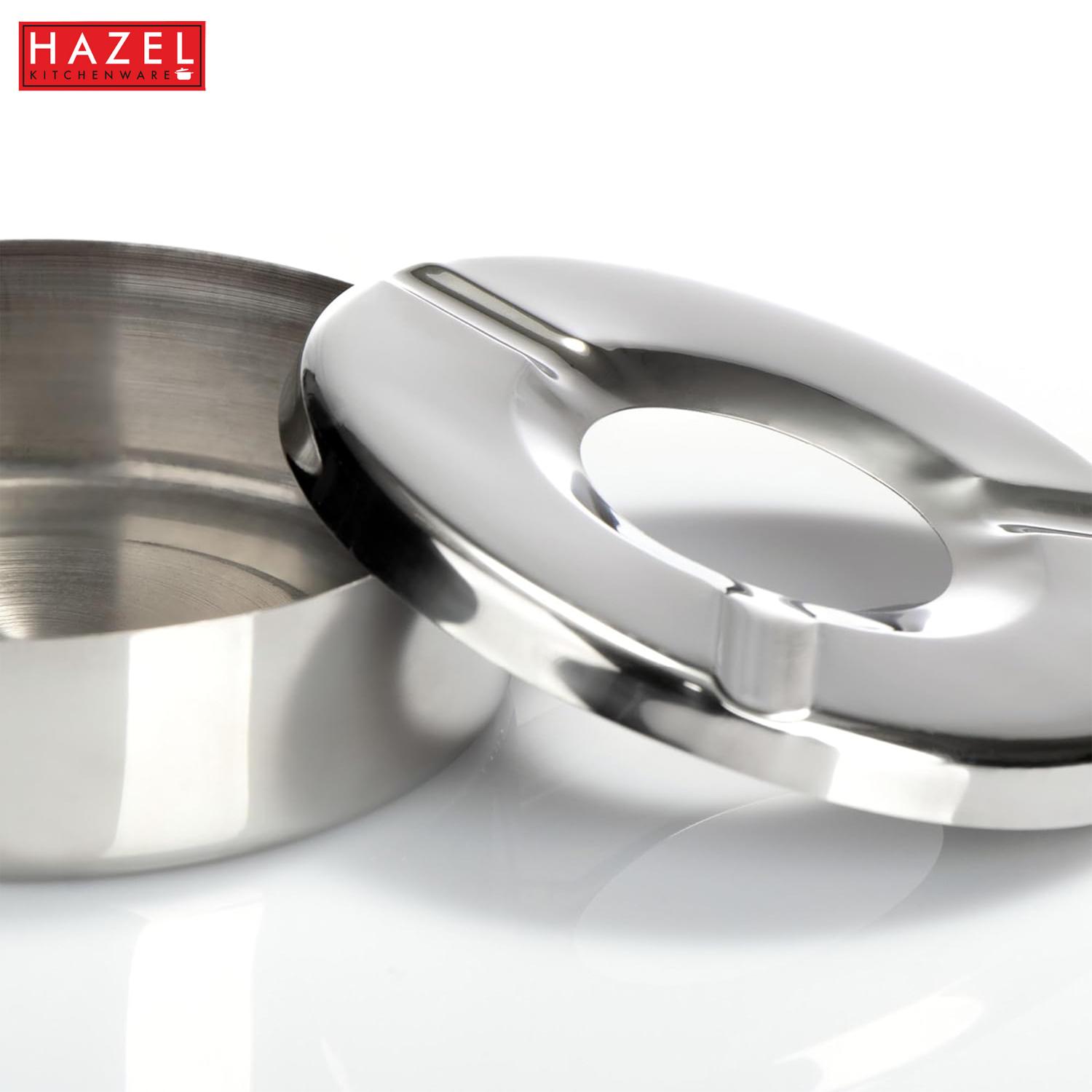 Stainless Steel Ashtray with Lid, Windproof Cigarette Ash Tray