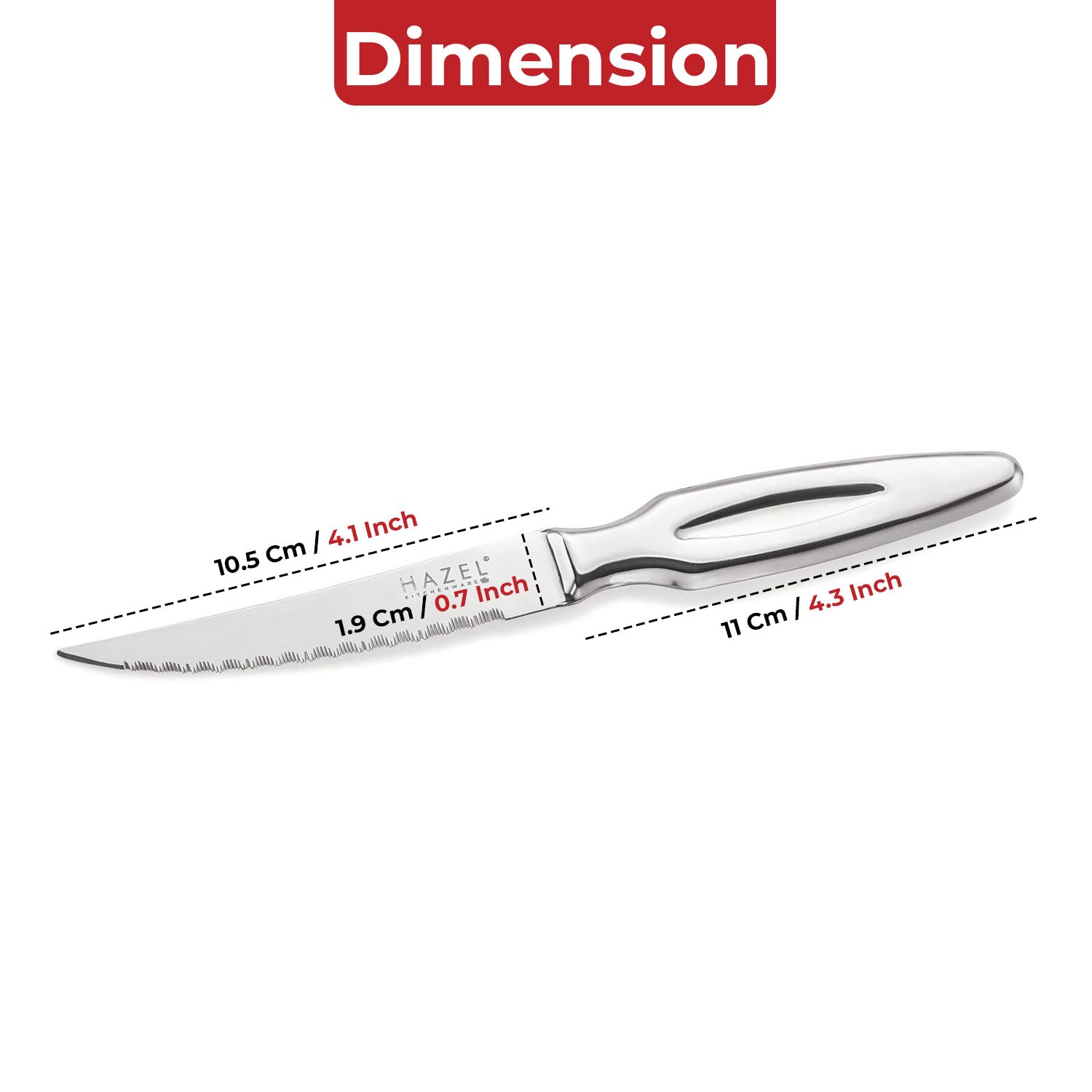 Stainless Steel Kitchen Knife, Easy Slice Cutter