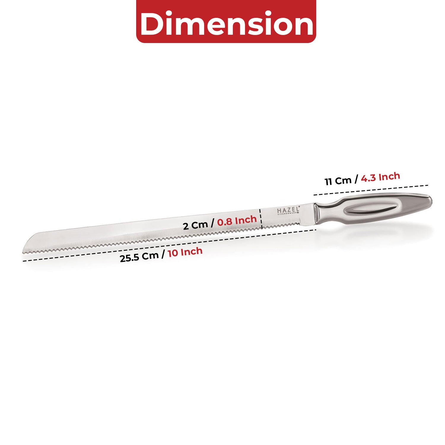Stainless Steel Kitchen Knife, Easy Slice Cutter
