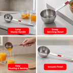 Stainless Steel Ladle (Doya) with Handle, 200 ML