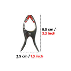 Stainless Steel Big Cloth Clip with Rubber Grip