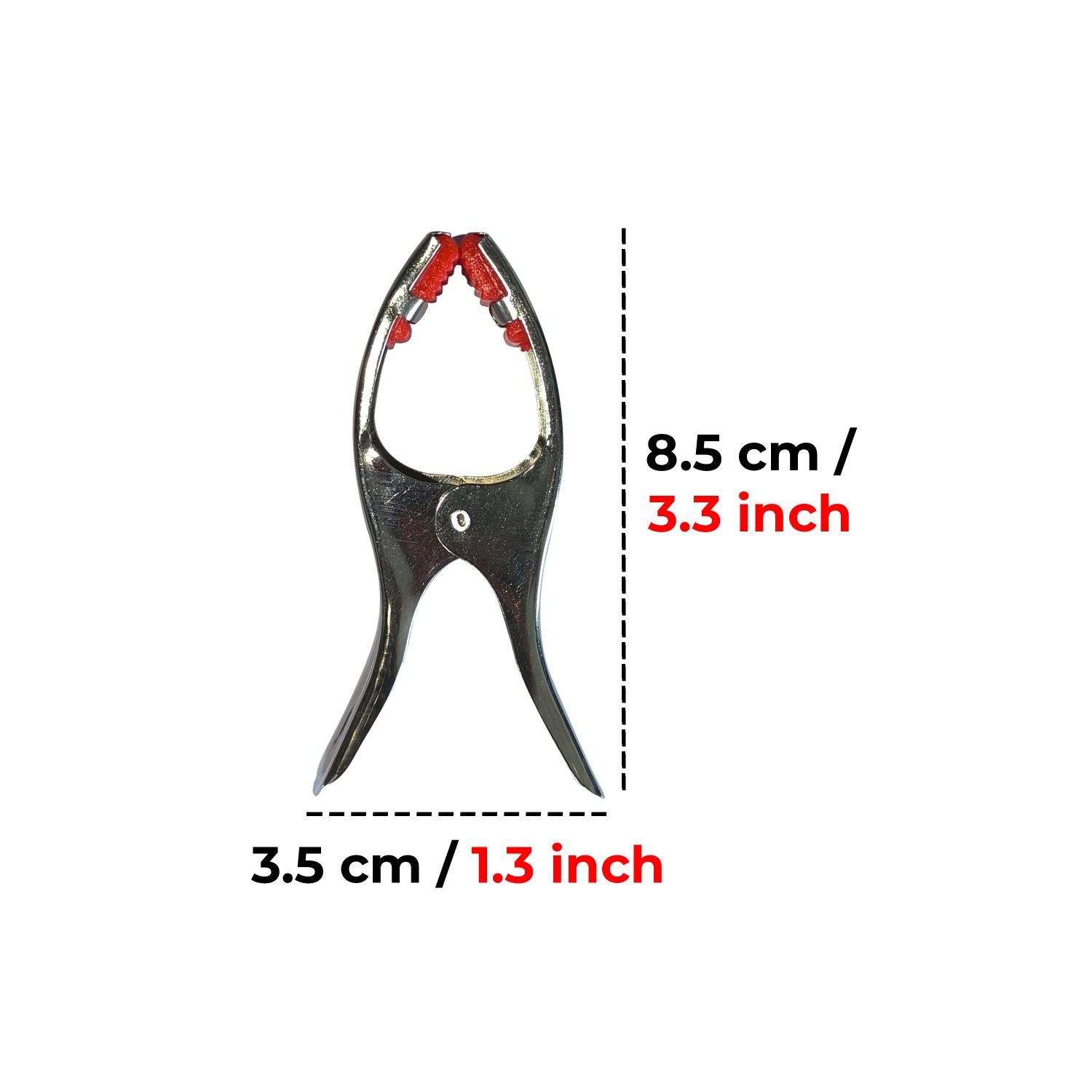 Stainless Steel Big Cloth Clip with Rubber Grip