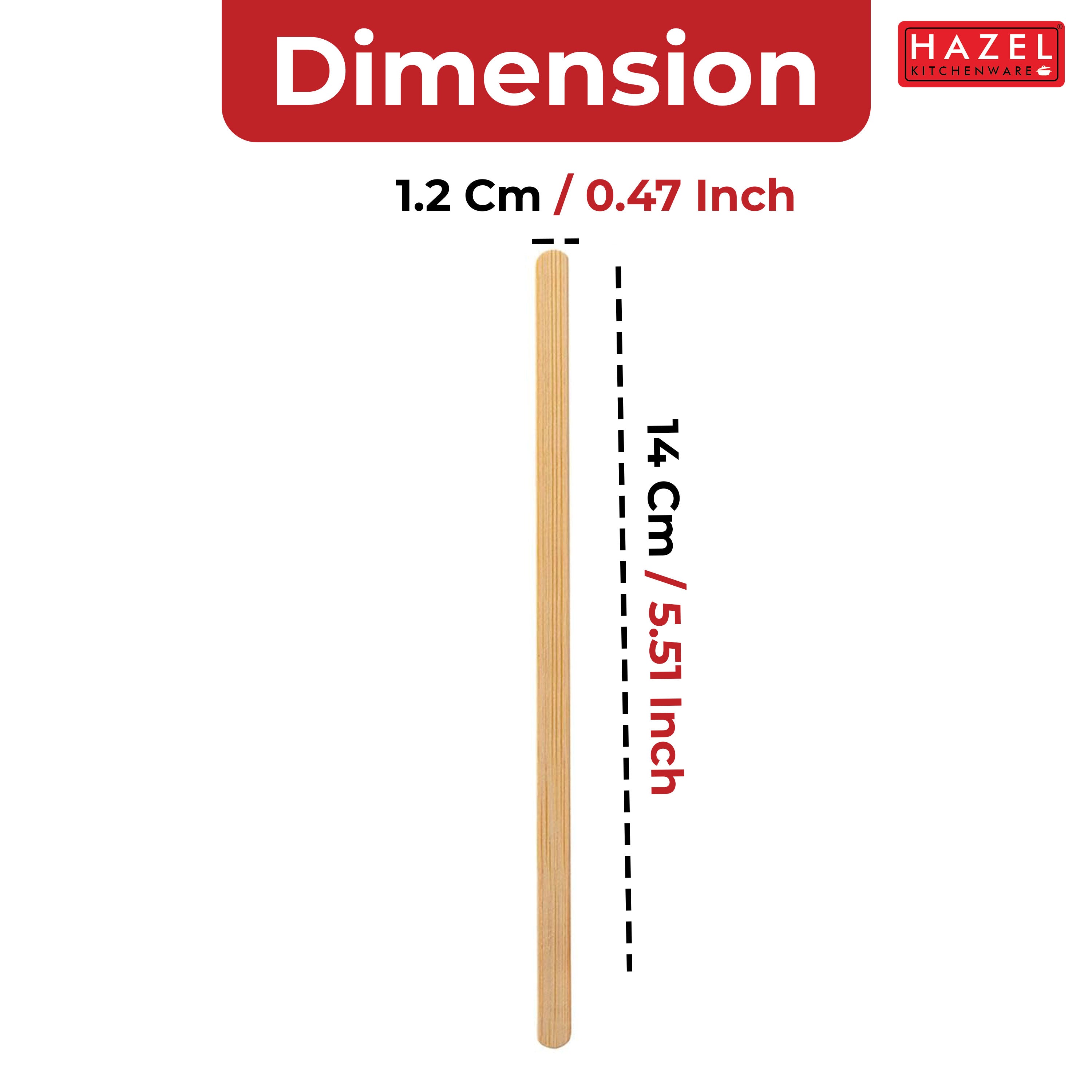 Disposable Wooden Coffee Stirrer, Pack of 100