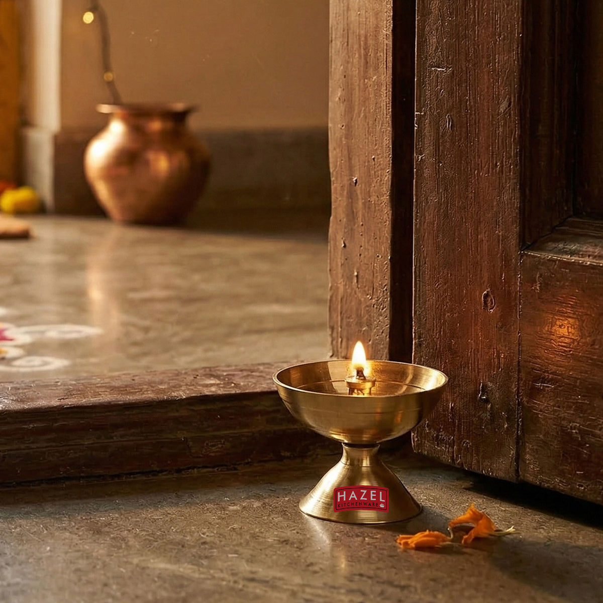 Brass Pooja Traditional Deepam