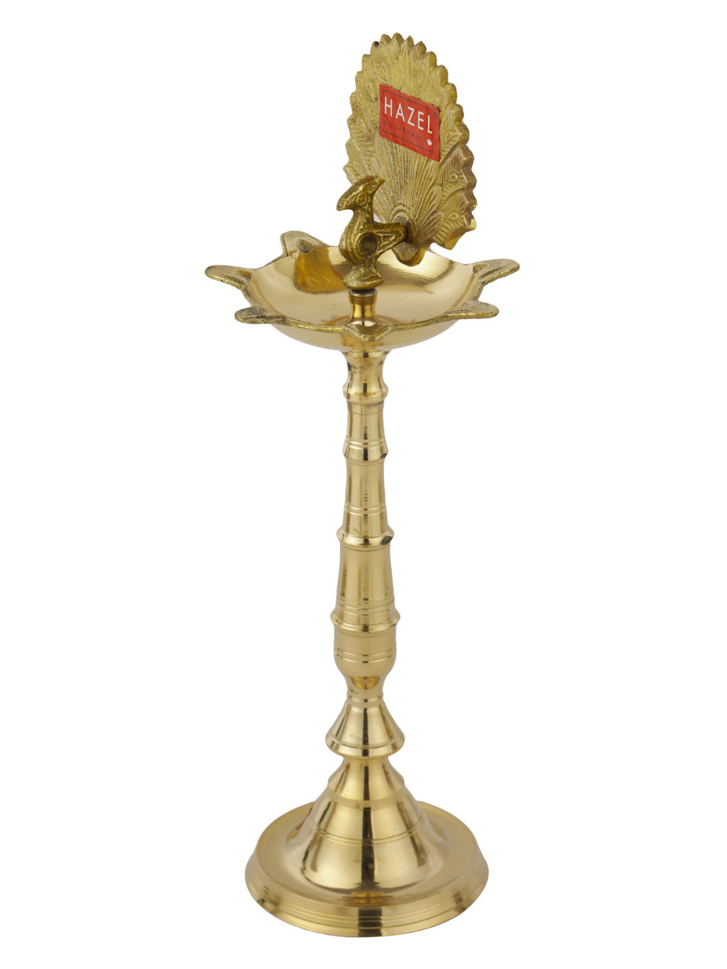 Peacock Brass Samay Diwali Puja Diya Oil Samai