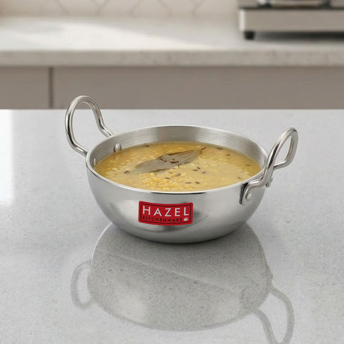 Aluminium Cooking Kadhai, Ideal for Frying, Saute & Daily Use