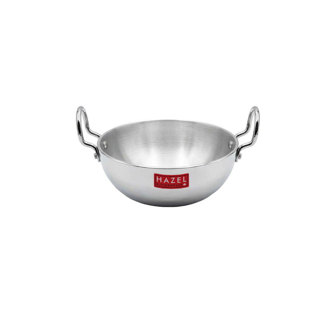 Aluminium Kadai With Handle,  4mm (750ML)