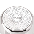 Aluminium Induction Base Flat Bottom Patila Tope Pot, 1400 ml, Silver