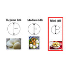 Mini Stainless Steel Idli Plate 4-Rack Plates, 18 Idlies per Plate