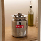 Stainless Steel Oil Container With Lid, 400ML