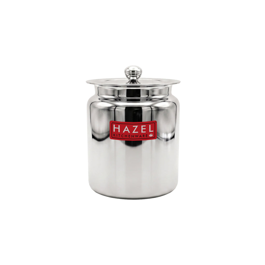 Stainless Steel Oil Container With Lid, 400ML