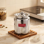 Stainless Steel Oil Container With Lid, 800ML