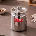 Stainless Steel Ghee Container With Lid, 1000 ml