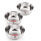 Stainless Steel Mixing Bowl Wati,1700 ml, Set of 3
