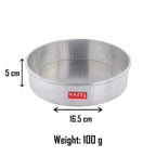 Aluminium Round Cake Mould, 6", 7" & 8", Set of 3