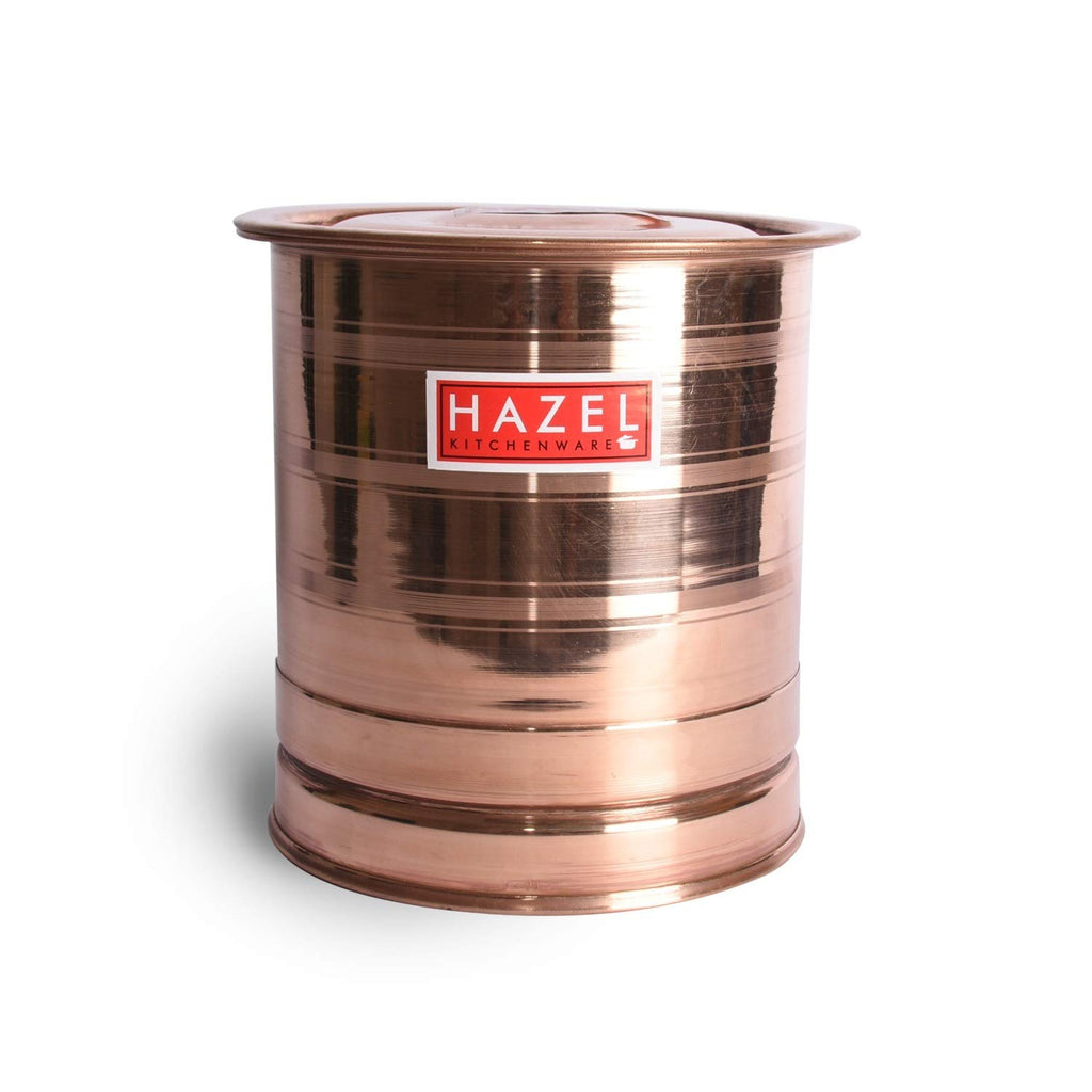 Copper Water Storage Tank Pawali, 12000 ml