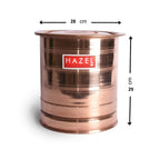 Copper Water Storage Tank Pawali, 12000 ml