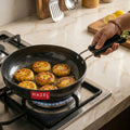 Aluminium Hard Anodised Fry Pan, Induction Base - 1750ml, 22cm