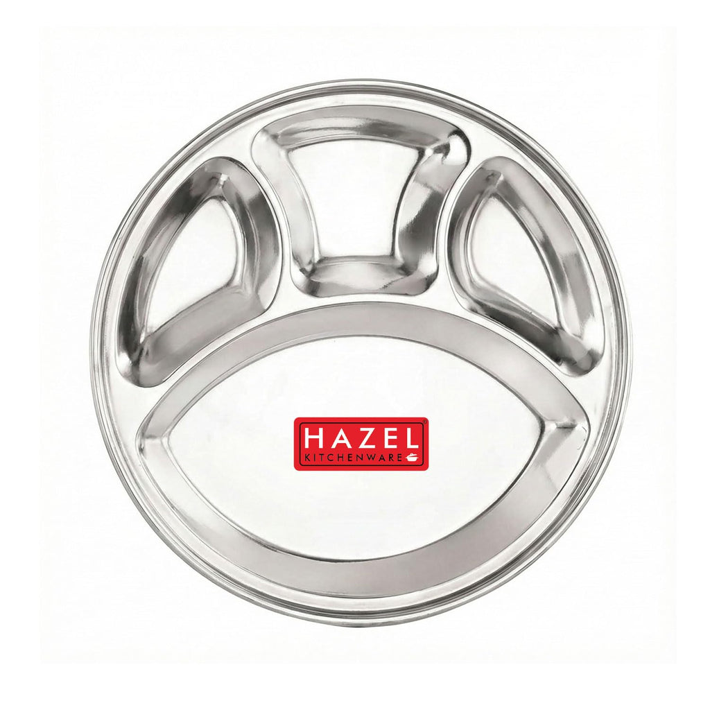 4 Compartment Mess /Lunch Plate, Small