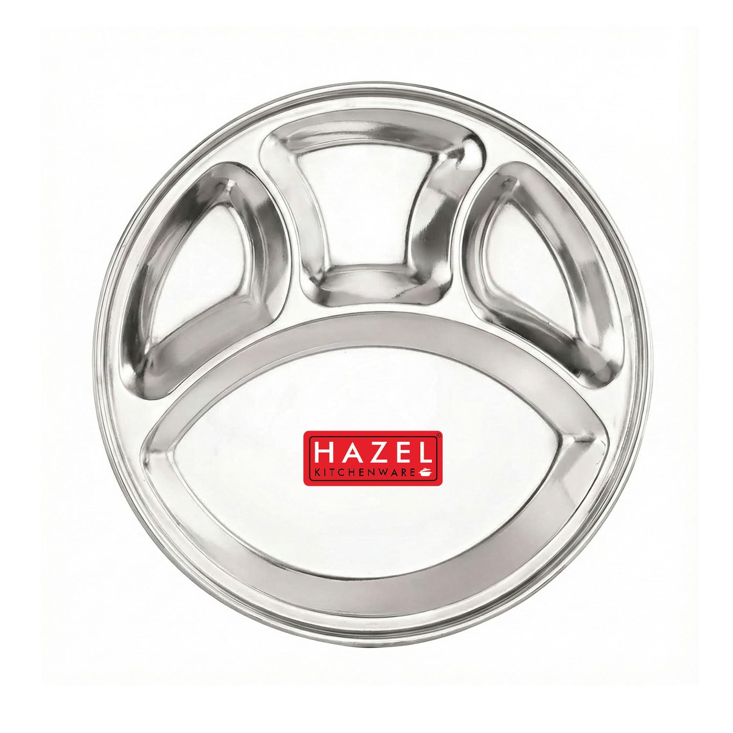 4 Compartment Mess /Lunch Plate, Small