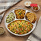 Stainless Steel 4 Compartment Round Thali